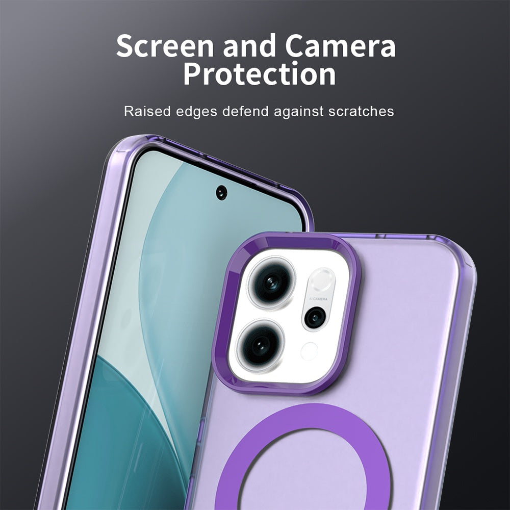 MagSafe Case for Oppo Reno16 F / Reno16 FS, Techsuit, CandyCase, Purple