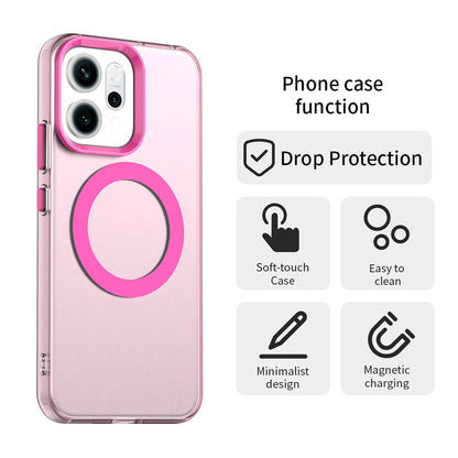 Θήκη MagSafe για Oppo Reno16 F / Reno16 FS, Techsuit, CandyCase, Ροζ