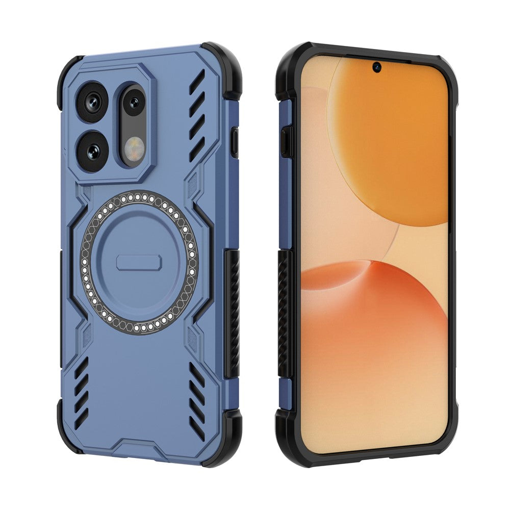Θήκη MagSafe για Oppo Reno16 / Reno16 Pro, Techsuit, ArmorMag, Μπλε