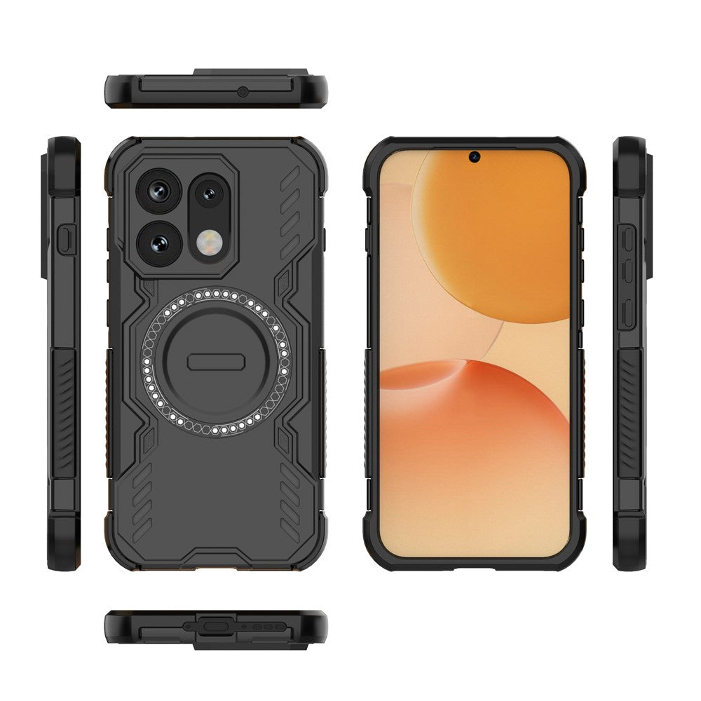 Θήκη MagSafe για Oppo Reno16 / Reno16 Pro, Techsuit, ArmorMag, Μαύρη
