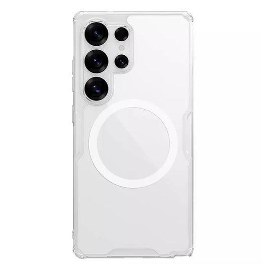 Θήκη MagSafe για Samsung Galaxy S25 Ultra S938, Nillkin, Nature Pro, Διαφανής