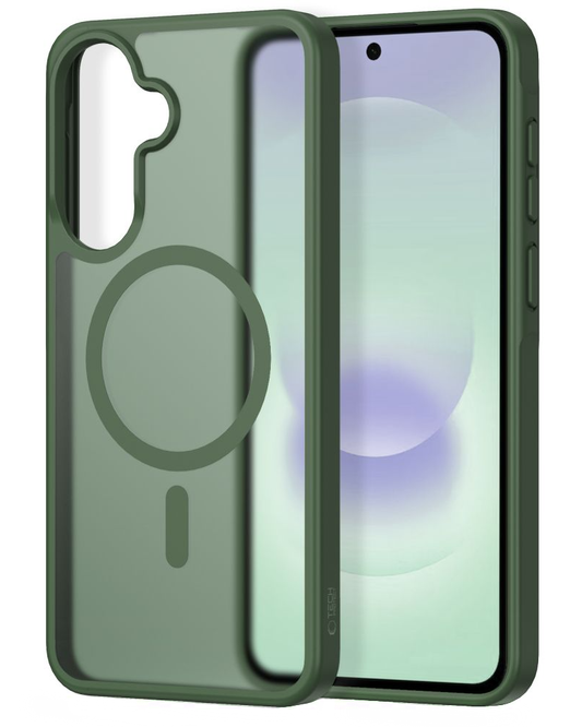 Θήκη MagSafe για Samsung Galaxy A37 5G / A56 A566 / A36 A366, Tech-Protect, Magmat, Πράσινο Ματ