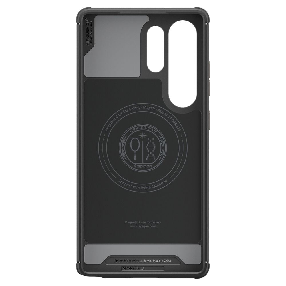 Θήκη MagSafe για Samsung Galaxy S25 Ultra S938, Spigen, Mag Armor, Μαύρη ACS08913