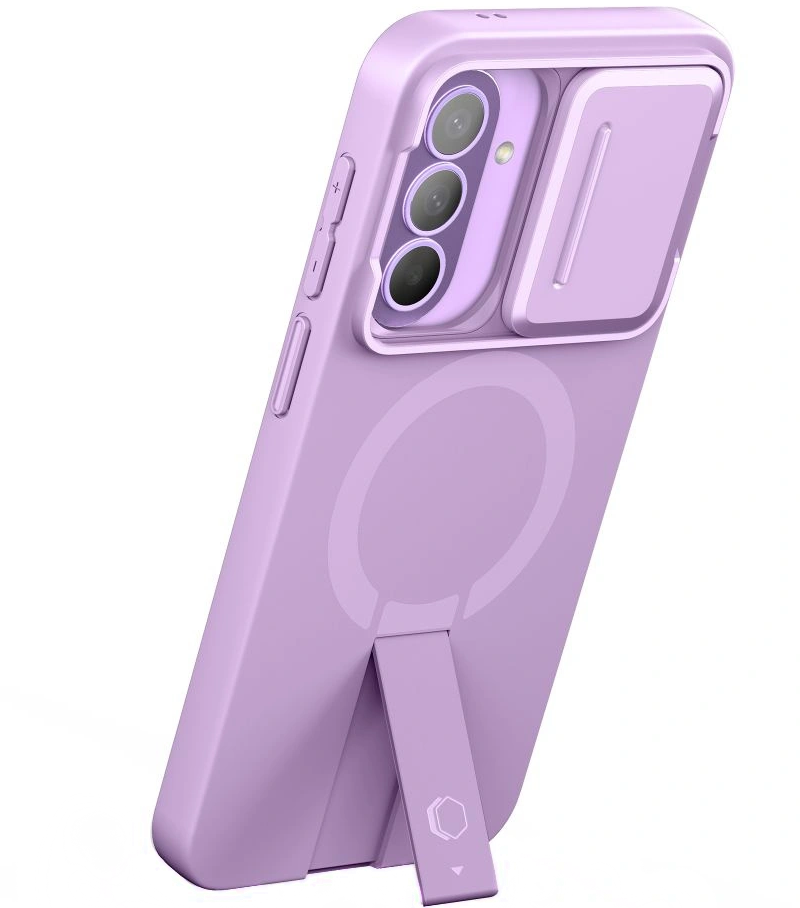 Θήκη MagSafe για Samsung Galaxy A57 5G, Tech-Protect, Kevlar Aura, Μωβ