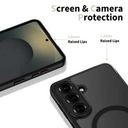 Θήκη MagSafe για Samsung Galaxy S26 S942, Tech-Protect, BasicMag, Ματ Μαύρη