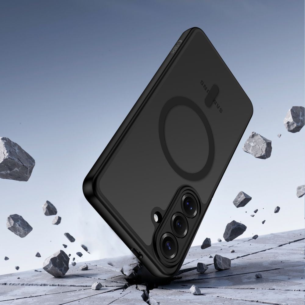Θήκη MagSafe για Samsung Galaxy S26 S942, Tech-Protect, BasicMag, Ματ Μαύρη