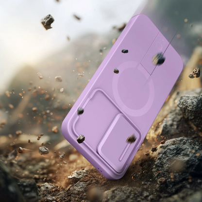Θήκη MagSafe για Samsung Galaxy A57 5G, Tech-Protect, Kevlar Aura, Μωβ