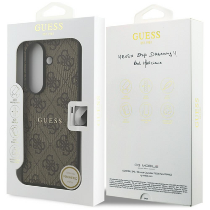 Θήκη MagSafe για Samsung Galaxy Z Fold7 F966, Guess, 4G Classic, Καφέ, Επανασφραγισμένη