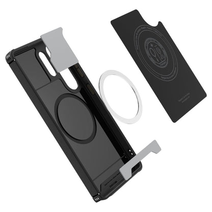 Θήκη MagSafe για Samsung Galaxy S25 Ultra S938, Spigen, Mag Armor, Μαύρη ACS08913