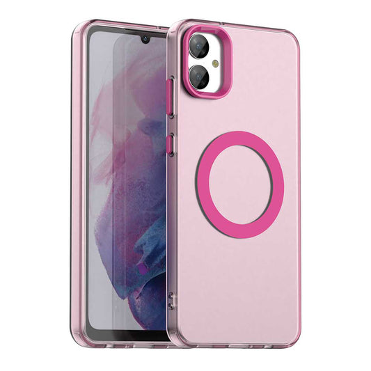Θήκη MagSafe για Samsung Galaxy A05 A055, Techsuit, CandyCase, Ροζ