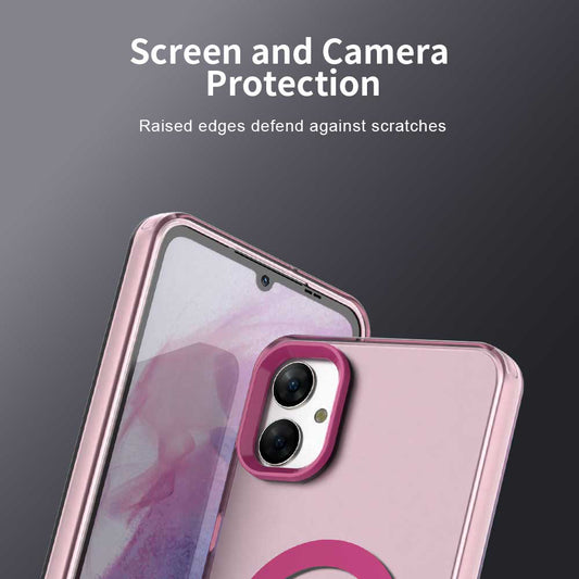 Θήκη MagSafe για Samsung Galaxy A05 A055, Techsuit, CandyCase, Ροζ
