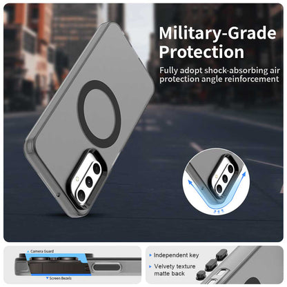 Θήκη MagSafe για Samsung Galaxy A05s A057, Techsuit, CandyCase, Μαύρο