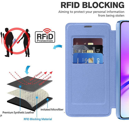 Θήκη MagSafe για Samsung Galaxy A05s A057, Techsuit, SmartMag Book, Μπλε