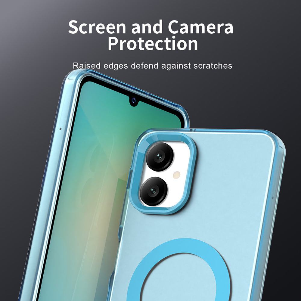 Θήκη MagSafe για Samsung Galaxy A06 A065, Techsuit, CandyCase, Μπλε