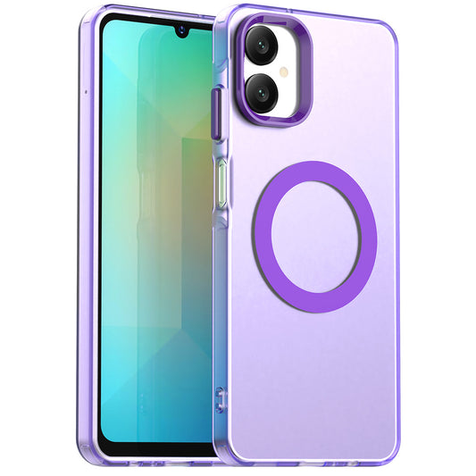 Θήκη MagSafe για Samsung Galaxy A06 A065, Techsuit, CandyCase, Μωβ