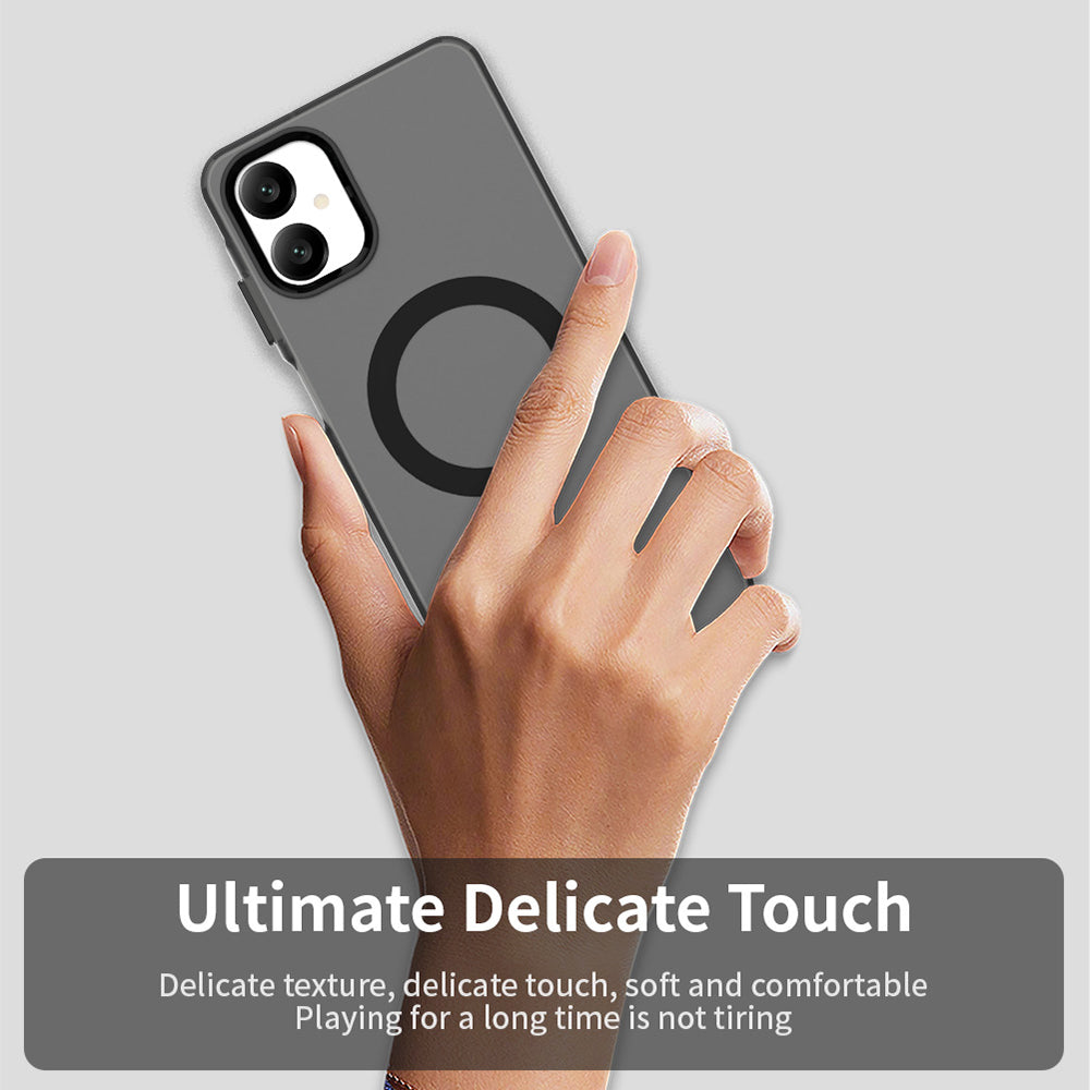 Θήκη MagSafe για Samsung Galaxy A06 A065, Techsuit, CandyCase, Μαύρο