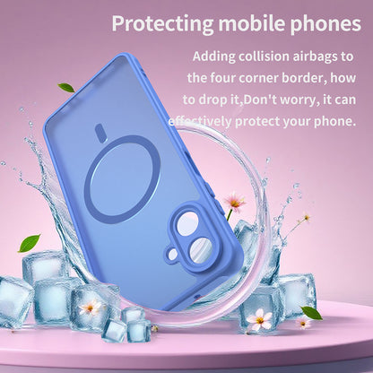 Θήκη MagSafe για Samsung Galaxy A07 4G A075, Techsuit, HaloFrost II, Μπλε