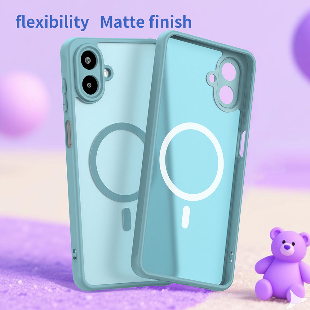 Θήκη MagSafe για Samsung Galaxy A07 4G A075, Techsuit, HaloFrost II, Ανοιχτό Πράσινο