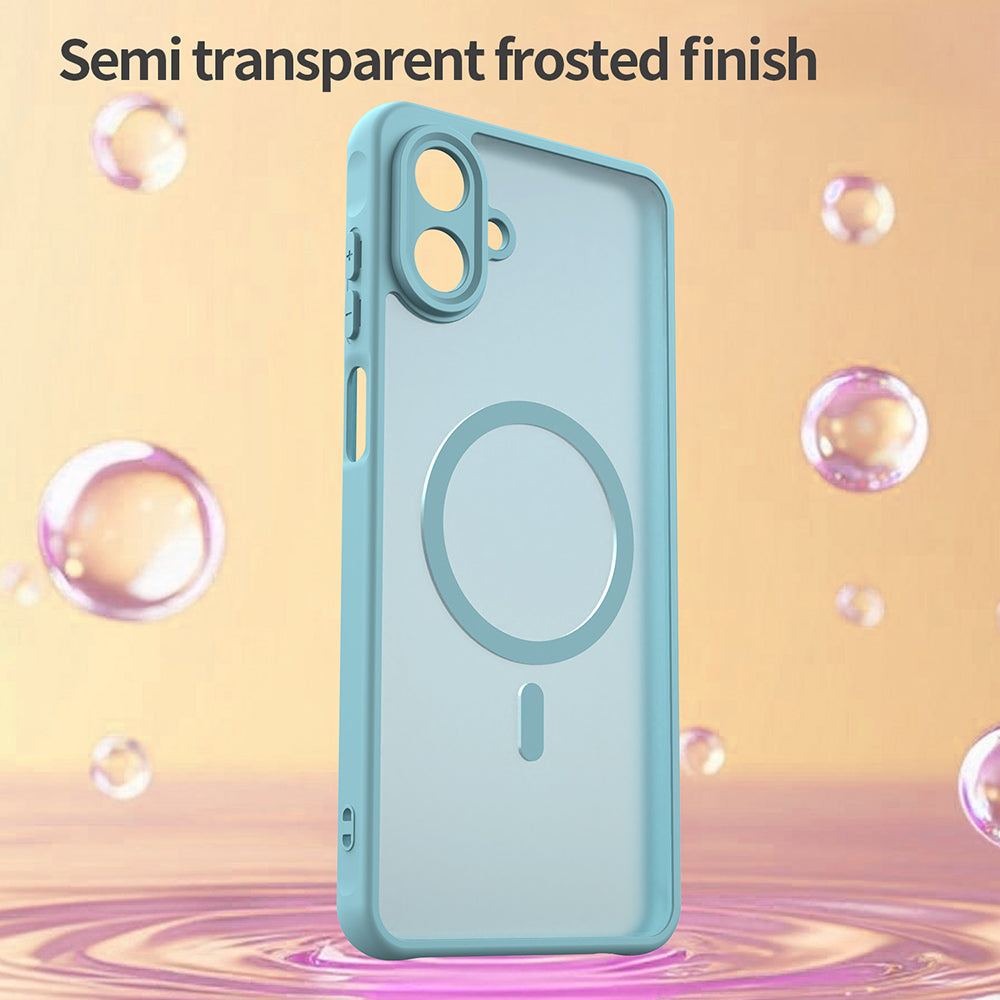 Θήκη MagSafe για Samsung Galaxy A07 4G A075, Techsuit, HaloFrost II, Ανοιχτό Πράσινο