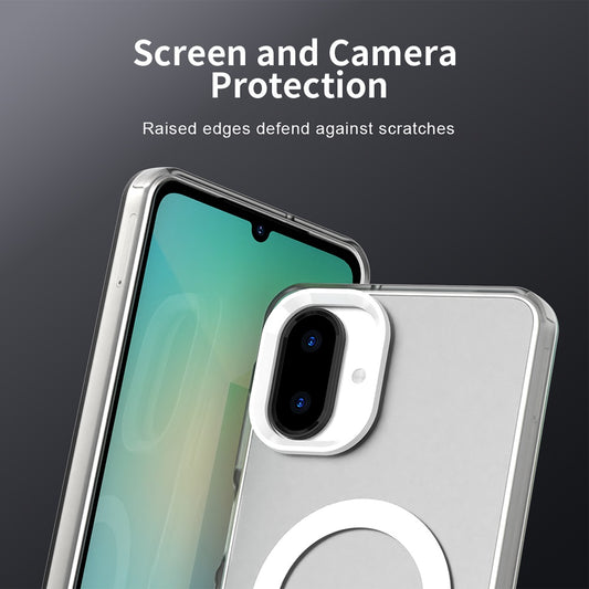 Θήκη MagSafe για Samsung Galaxy A07 4G A075, Techsuit, CandyCase, Λευκή