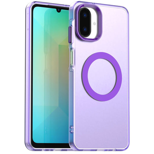 Θήκη MagSafe για Samsung Galaxy A07 4G A075, Techsuit, CandyCase, Μωβ