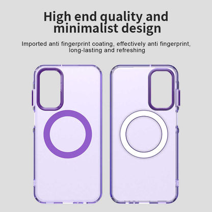 Θήκη MagSafe για Samsung Galaxy A15 5G A156 / A15 A155, Techsuit, CandyCase, Μωβ