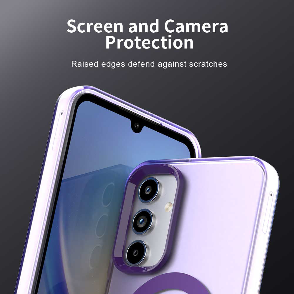 Θήκη MagSafe για Samsung Galaxy A15 5G A156 / A15 A155, Techsuit, CandyCase, Μωβ