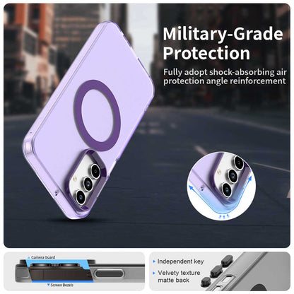 Θήκη MagSafe για Samsung Galaxy A15 5G A156 / A15 A155, Techsuit, CandyCase, Μωβ