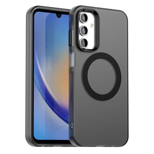 Θήκη MagSafe για Samsung Galaxy A15 5G A156 / A15 A155, Techsuit, CandyCase, Μαύρο