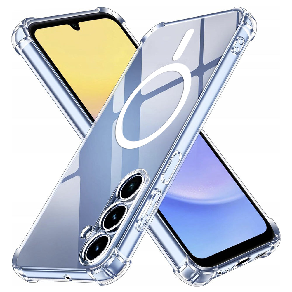 Θήκη MagSafe για Samsung Galaxy A15 5G A156 / A15 A155, Techsuit, Αντικρούση, Διαφανής