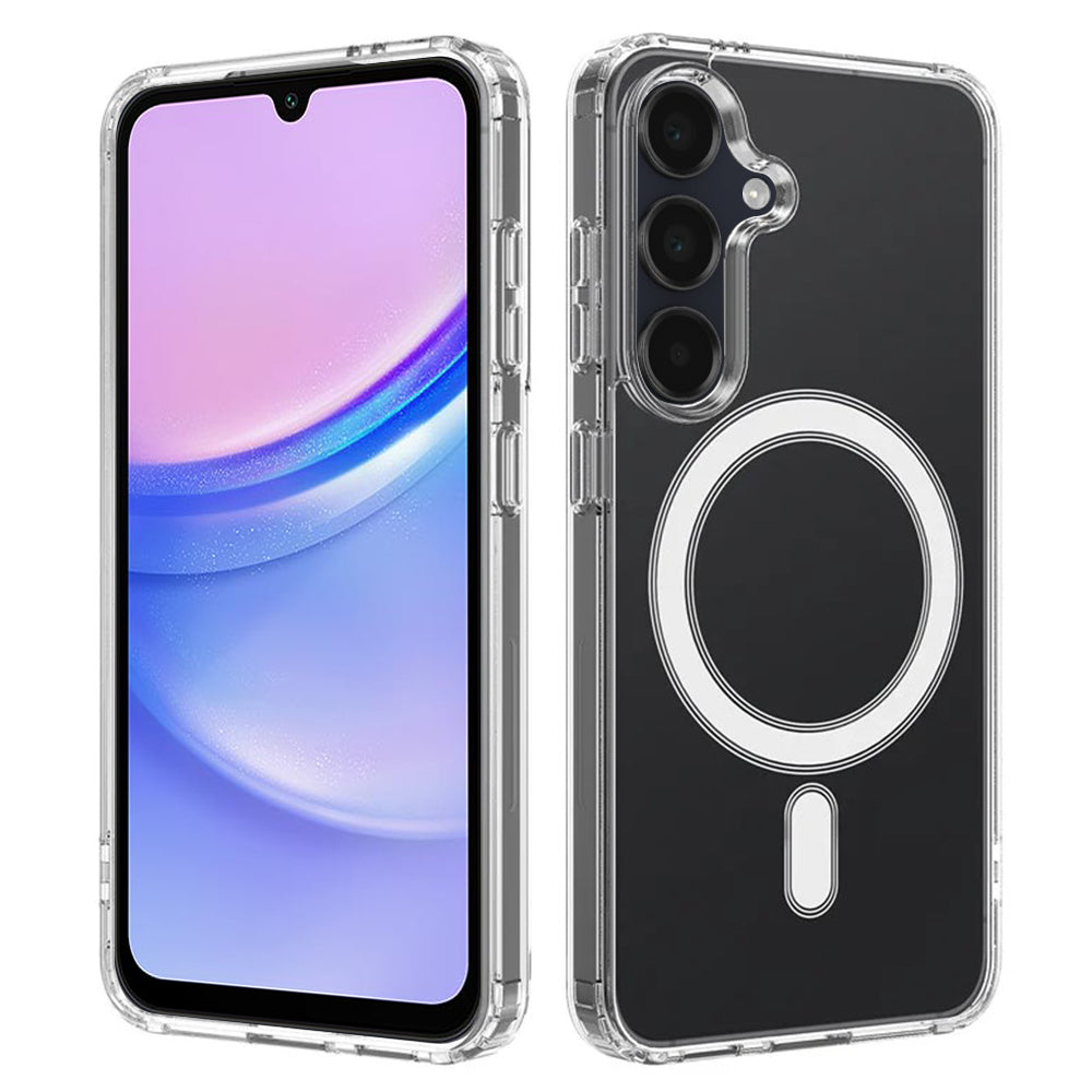 Θήκη MagSafe για Samsung Galaxy A15 A155, Techsuit, Pro, Διαφανής