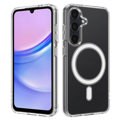 Θήκη MagSafe για Samsung Galaxy A15 A155, Techsuit, Pro, Διαφανής