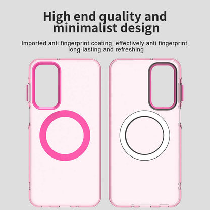 MagSafe Case for Samsung Galaxy A16 5G A166 / A16 4G A165, Techsuit, CandyCase, Pink