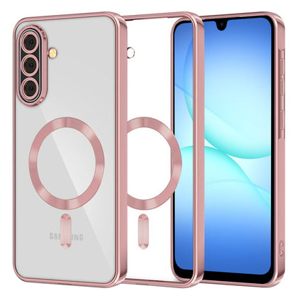 Θήκη MagSafe για Samsung Galaxy A17 4G / A17 5G, Techsuit, Luxury Crystal, Ροζ