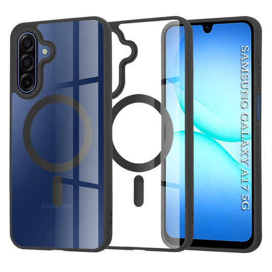 Θήκη MagSafe για Samsung Galaxy A17 4G / A17 5G, Techsuit, Pro, Μαύρη