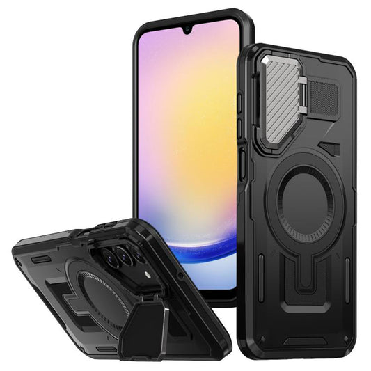 Θήκη MagSafe για Samsung Galaxy A25 A256, Techsuit, CamVault, Μαύρο