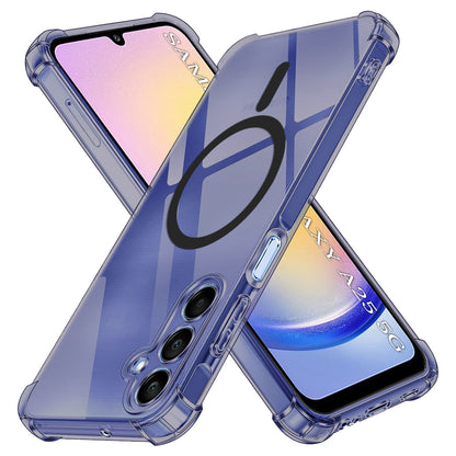 Θήκη MagSafe για Samsung Galaxy A25 A256, Techsuit, Ανθεκτική σε Κρούσεις Διαφανής, Καπνιστή