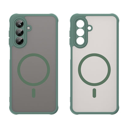 Θήκη MagSafe για Samsung Galaxy A26 A266, Techsuit, HaloFrost II, Πράσινο