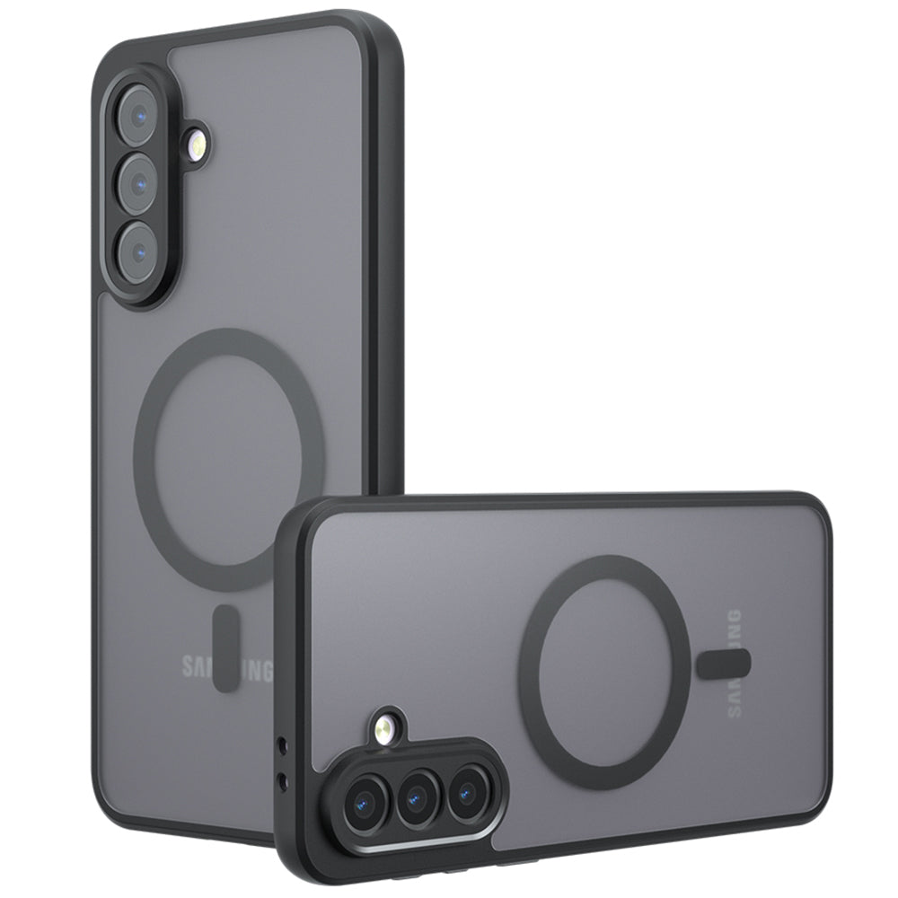 MagSafe Case for Samsung Galaxy A26 A266, Techsuit, PureFrost, Black