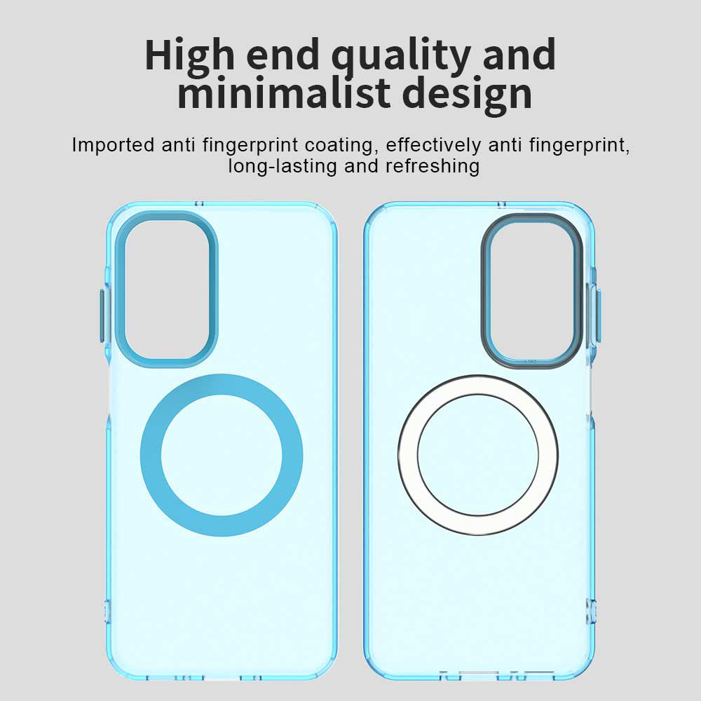 MagSafe Case for Samsung Galaxy A27 5G, Techsuit, CandyCase, Blue