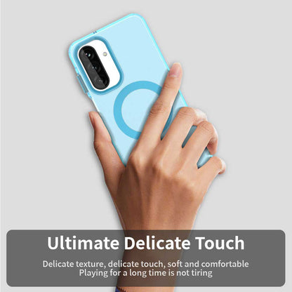 MagSafe Case for Samsung Galaxy A27 5G, Techsuit, CandyCase, Blue