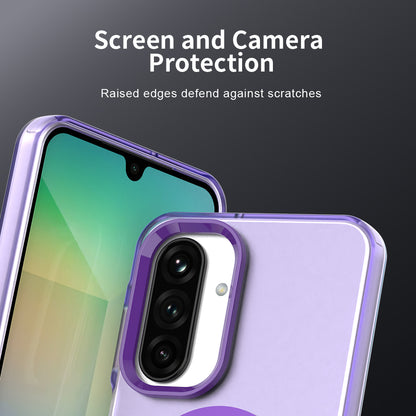 MagSafe Case for Samsung Galaxy A27 5G, Techsuit, CandyCase, Purple