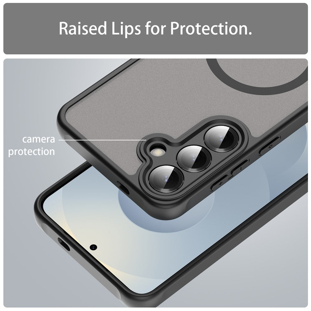 MagSafe Case for Samsung Galaxy A27 5G, Techsuit, HaloFrost II, Black