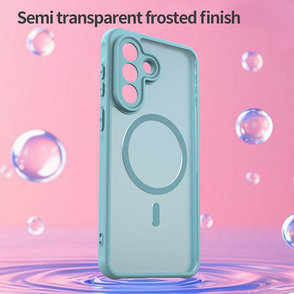 MagSafe Case for Samsung Galaxy A27 5G, Techsuit, HaloFrost II, Light Green