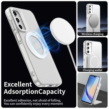 Θήκη MagSafe για Samsung Galaxy A35 5G A356, Techsuit, CandyCase, Λευκή