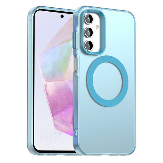 Θήκη MagSafe για Samsung Galaxy A35 5G A356, Techsuit, CandyCase, Μπλε