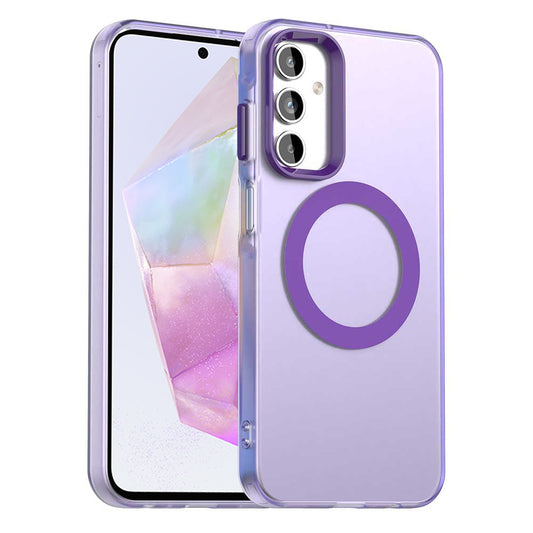 Θήκη MagSafe για Samsung Galaxy A35 5G A356, Techsuit, CandyCase, Μωβ