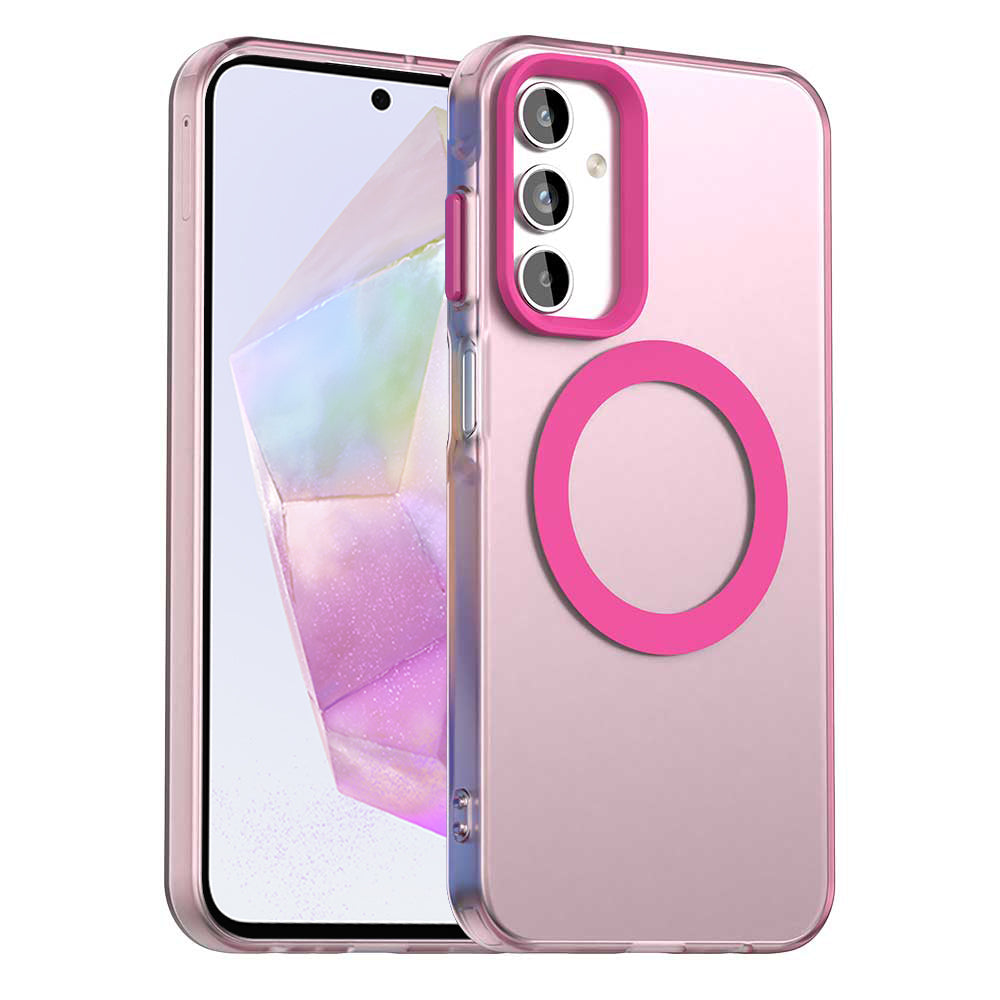 Θήκη MagSafe για Samsung Galaxy A35 5G A356, Techsuit, CandyCase, Ροζ