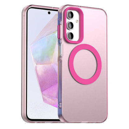 Θήκη MagSafe για Samsung Galaxy A35 5G A356, Techsuit, CandyCase, Ροζ