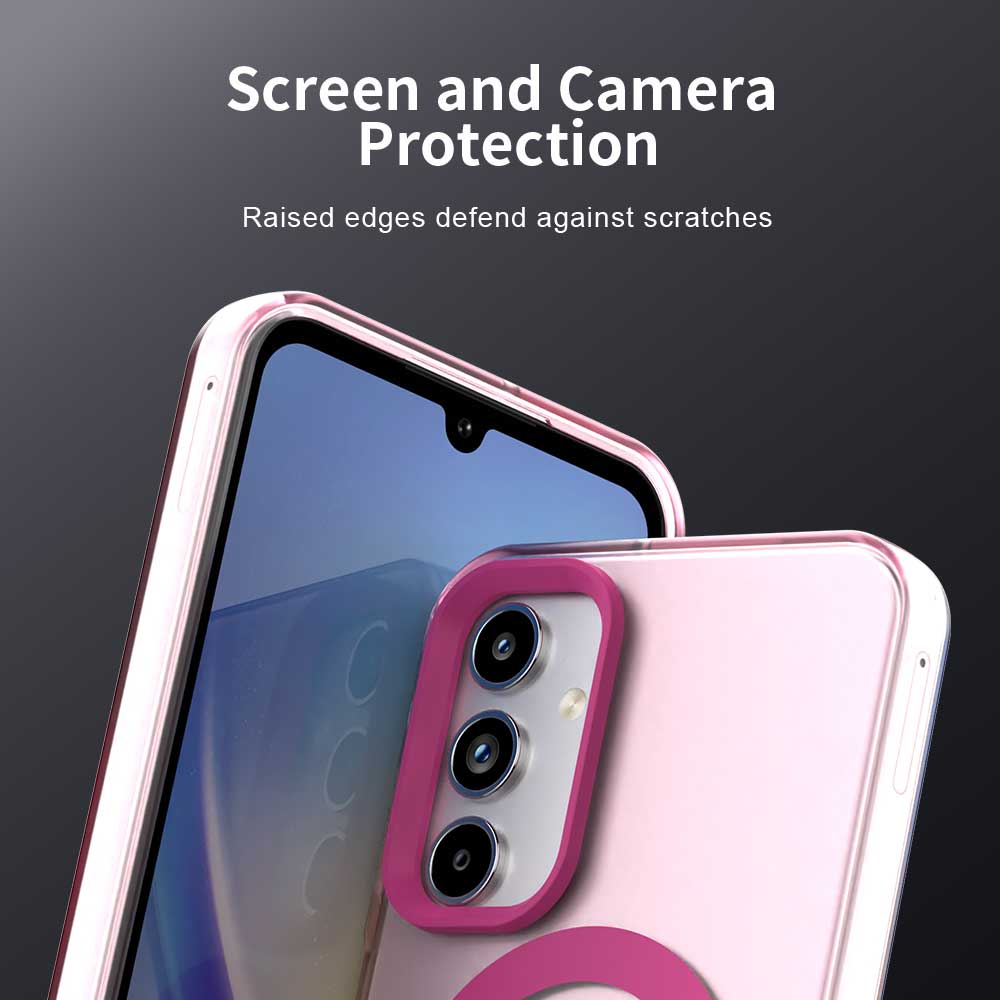 Θήκη MagSafe για Samsung Galaxy A35 5G A356, Techsuit, CandyCase, Ροζ